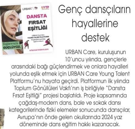 Genç Dansçıların Hayallerine Destek