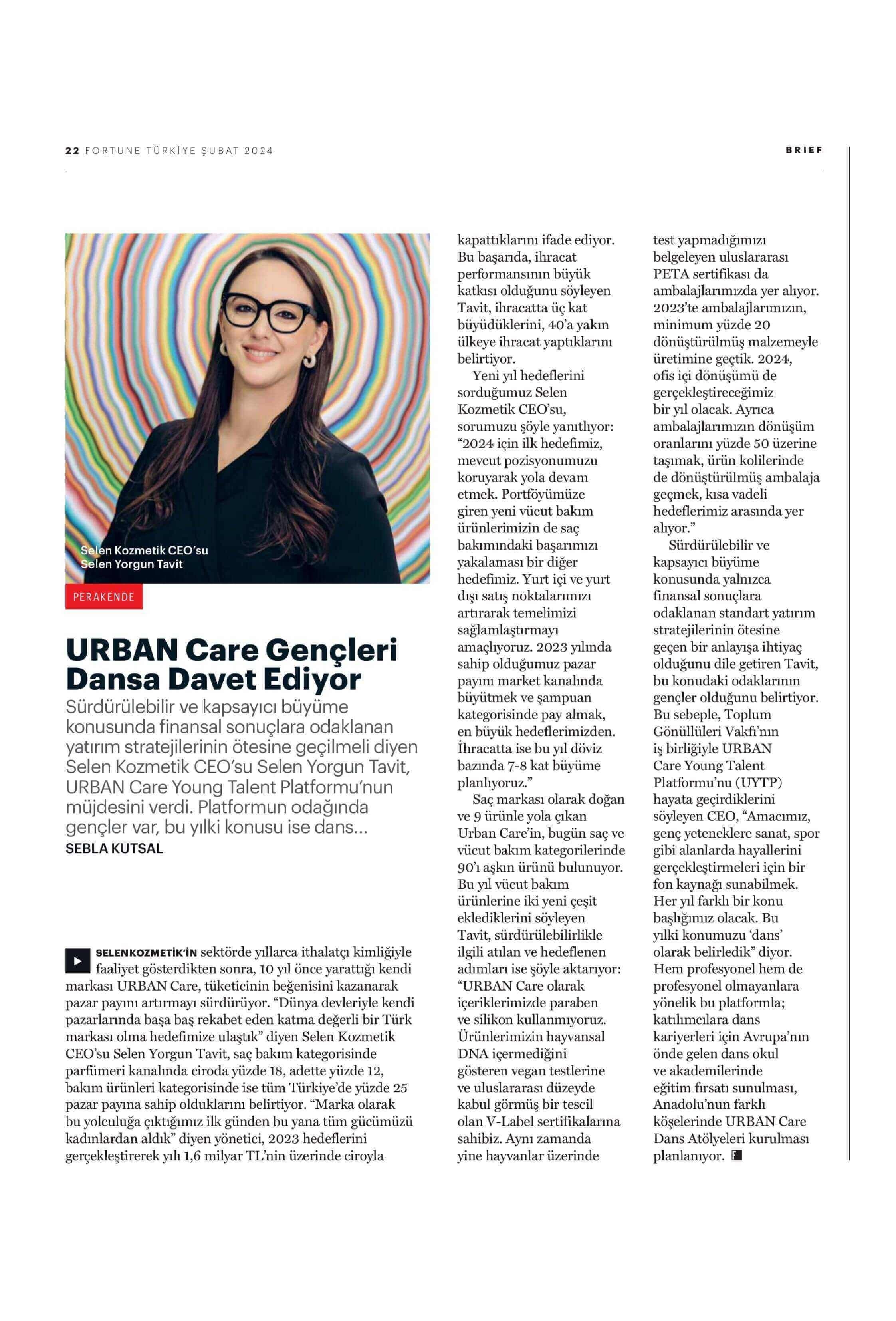 URBAN Care Gençleri Dansa Davet Ediyor